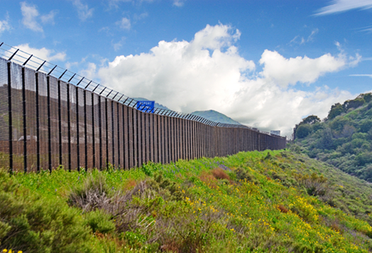 Wildlife Fence along the 241 Toll Road